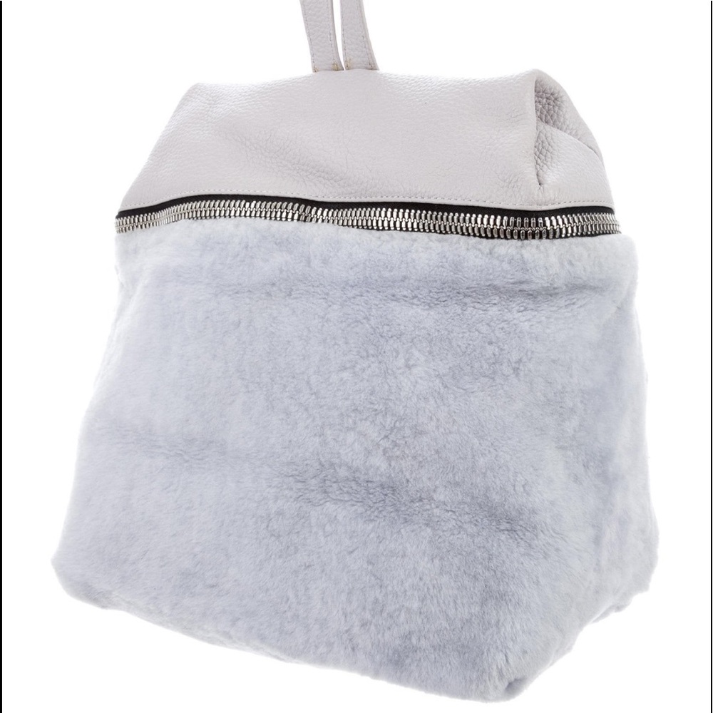 Kara Small Shearling Backpack